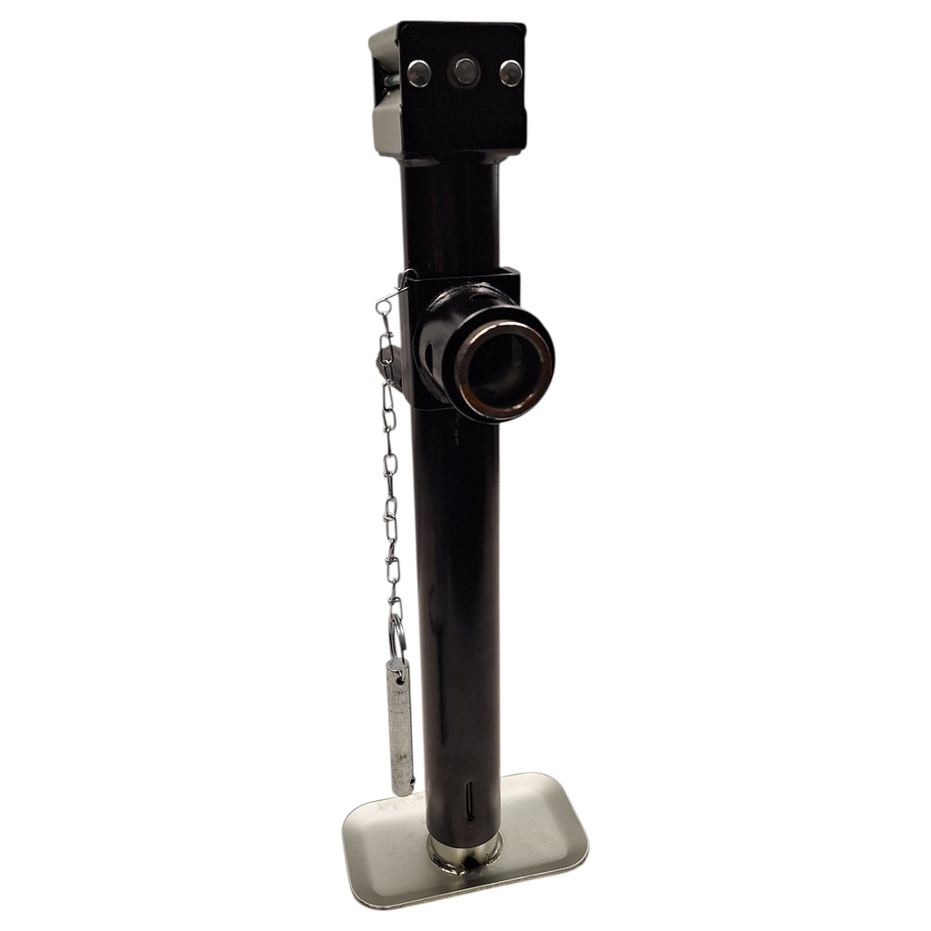 RAM 5000# Support Sidewind Pipe Mount Flip Up Jack Weld On 3000# Lift Trailer (TJP-5002S-B)