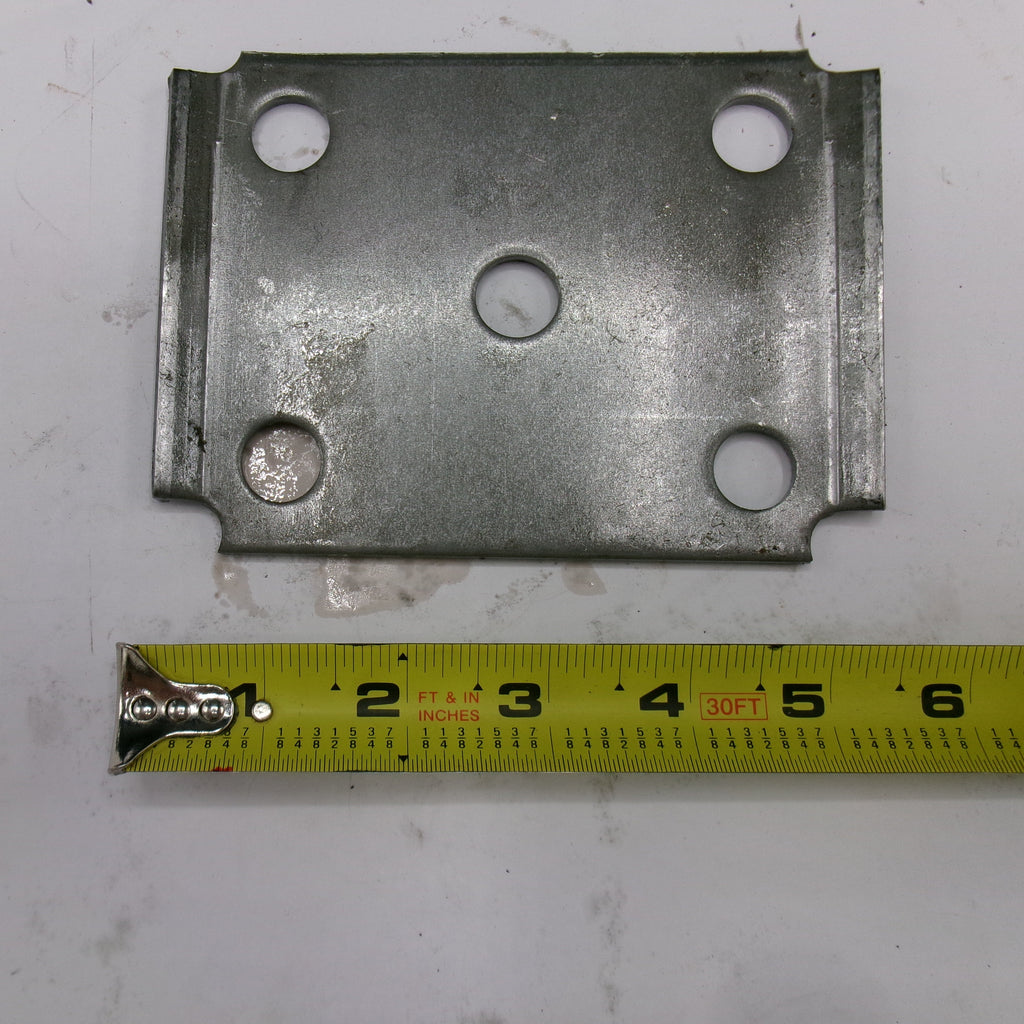Heavy-Duty Trailer Spring Mounting Plate – Fits 3" Axle Tubes, 5.2k-7k (TP-4)