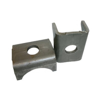 Two 2K - 2.2K Trailer Axle Spring Perch Seats — 1-3/4" Round Tube Fit (TP-S200-LOTOF2)