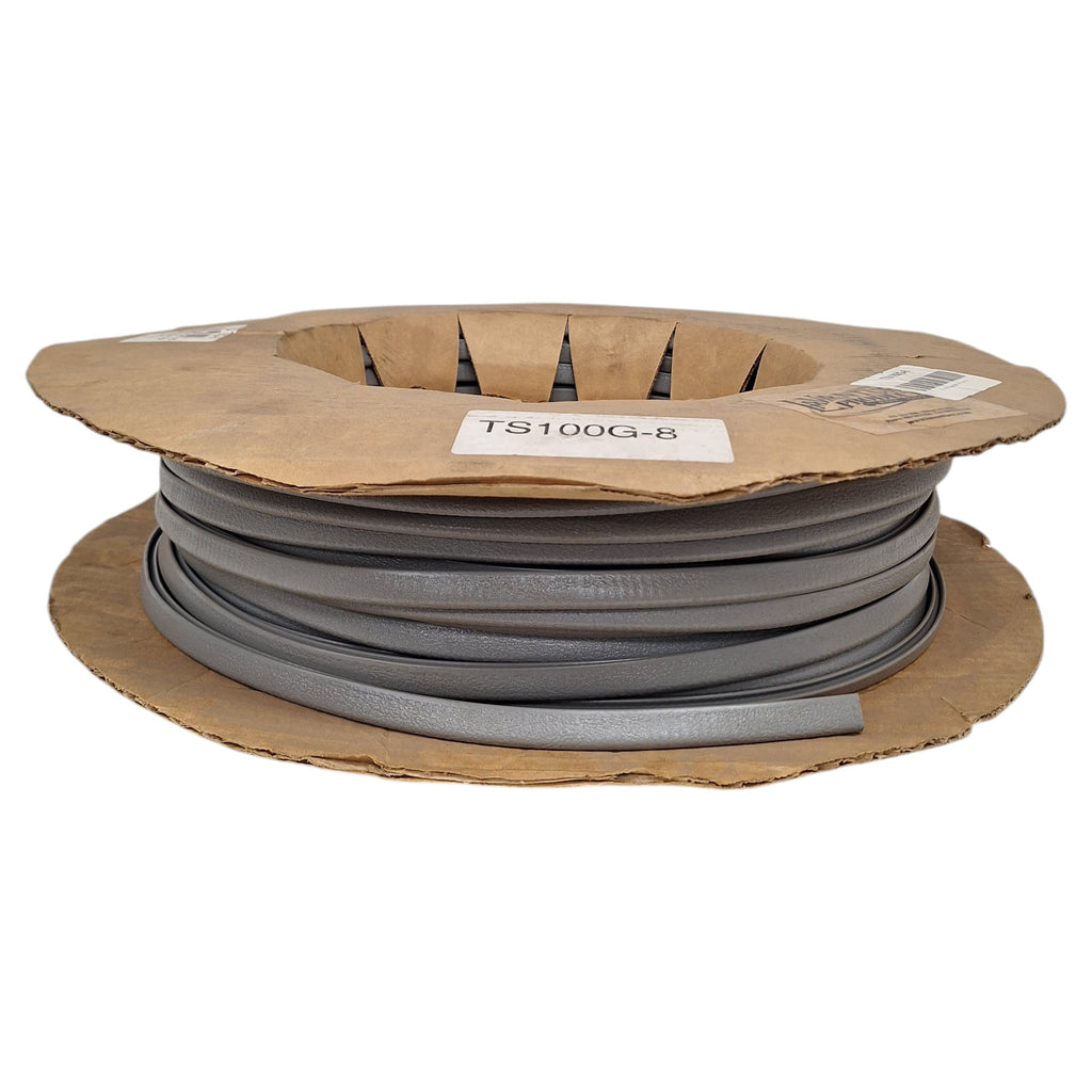 1 FT - 1/8" Gray Edge Trim Lok Camper Trailer RV Seal Lock Boat Vinyl (TS100G-8)