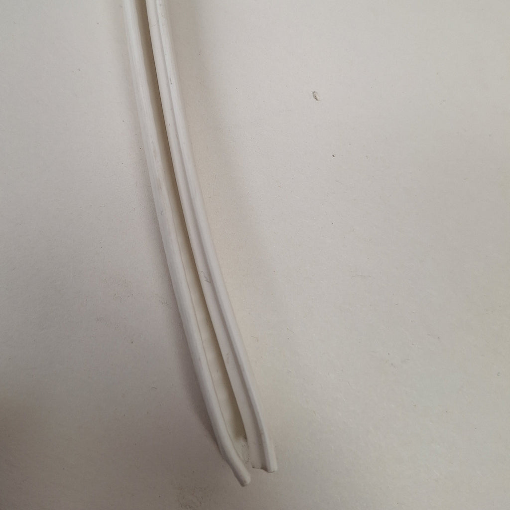 3/16" White Edge Trim Lok Camper Trailer RV Seal Lock Boat Vinyl by the foot (TS100W-3)