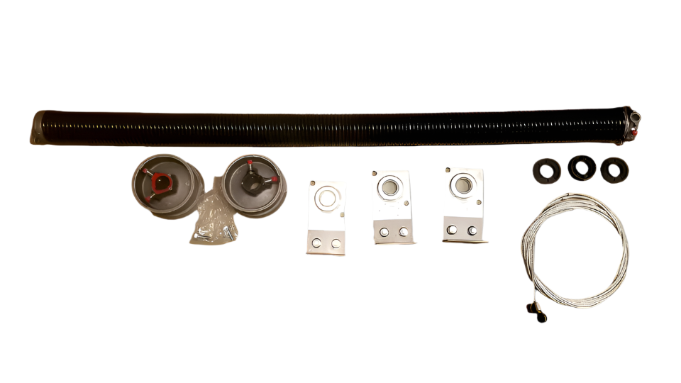 (TSAP860) Replacement Repair Kit Rear Ramp Door Spring 160# Cargo Enclosed 8' Wide Trailers