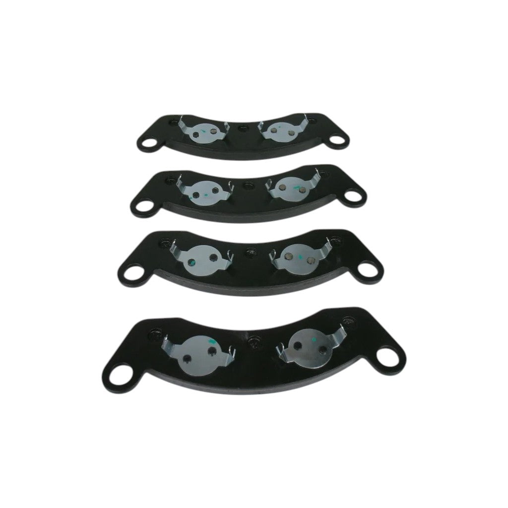 Four - 10K 12K Trailer Axle Disc Brake Pad Set - Compatible with Dexter K71-180-00 (TW-7020M-LOTOF4)