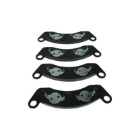 Four - 10K 12K Trailer Axle Disc Brake Pad Set - Compatible with Dexter K71-180-00 (TW-7020M-LOTOF4)
