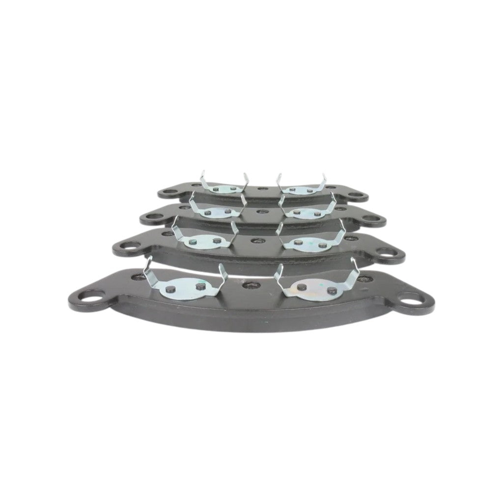 Four - 10K 12K Trailer Axle Disc Brake Pad Set - Compatible with Dexter K71-180-00 (TW-7020M-LOTOF4)
