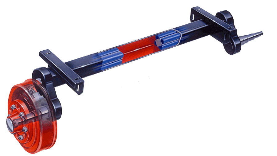 △ mmmer Vermeer Chipper Axle Beam Dexter #11 Torsion 6K 63