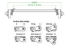 Vermeer Chipper Axle Beam Dexter #11 Torsion 6K 63" HF 42.5" OB 0° Low Profile Outboard (6000-63-425OBLPO-0-EZ)