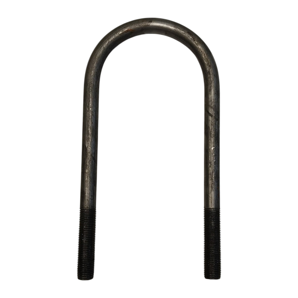 Round U-Bolt  3" Length 7-1/4" Thread Size 1/2" Lock Nuts Trailer Axle (UB-R302-KIT)
