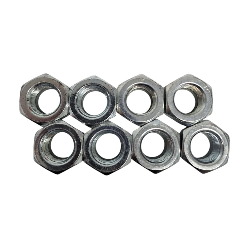 Round U-Bolt 3" x 7-1/4" Thread Size 9/16" Lock Nuts w/ Tie Plates Trailer Axle  (UBK-7000-R-916)