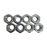 Round U-Bolt 3" x 7-1/4" Thread Size 9/16" Lock Nuts w/ Tie Plates Trailer Axle  (UBK-7000-R-916)