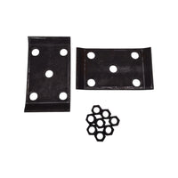 U-Bolt Kit 9/16"-18 For 8000# Axle 3.50" x 7.8" U-Bolt Fits 3.5" Tube and 2" Springs, 011-065-00, 012-037-00 DEXTER Replacement (UBK-8000-R)