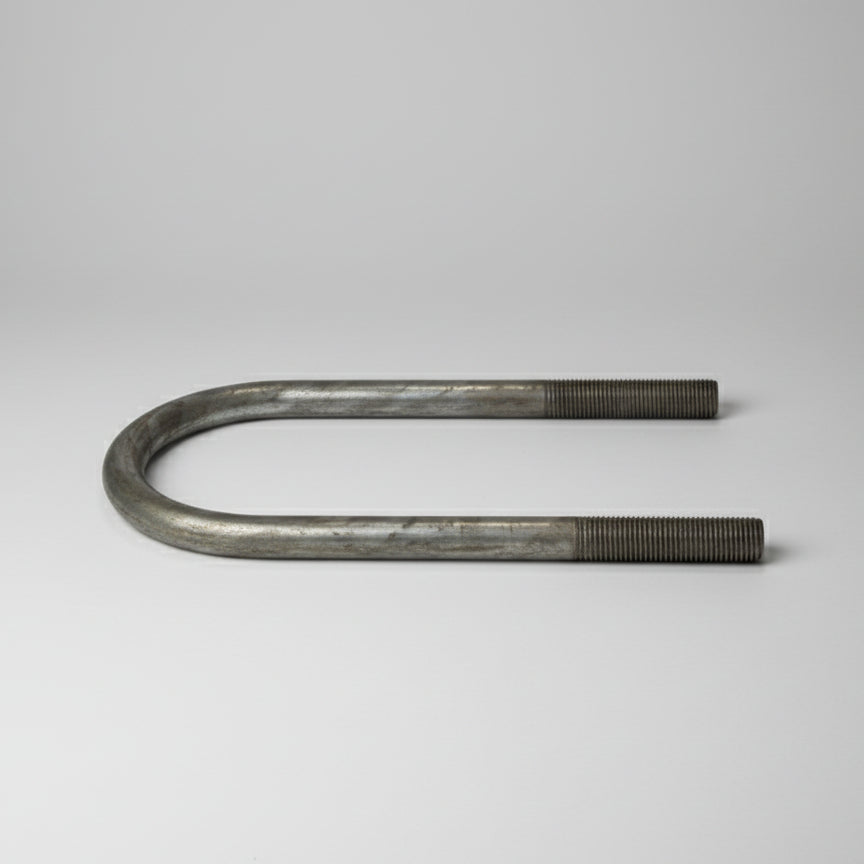 UBOLT-5X9.5 · Round U-Bolt, 5″ × 9.50″ × 5/8-11 (Fits 12,000-lb AL-KO / Rockwell 12-86 heavy-duty round-axle assemblies)