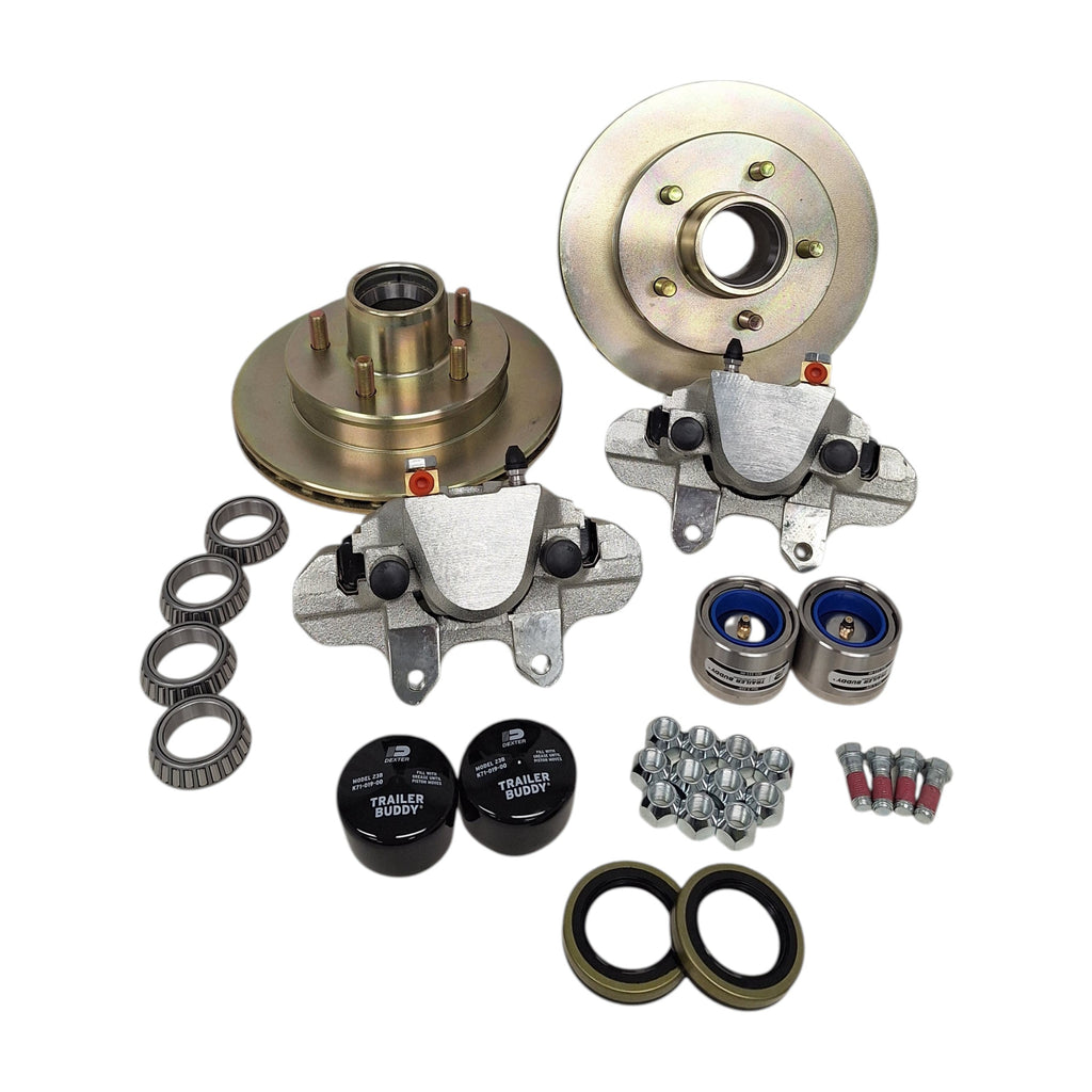 UFP DB-35 10" Disc Brake Assembly Kit for Ranger Trailer 5 Lug, 1-3/8" Spindle (UFP10DGKRANGER)