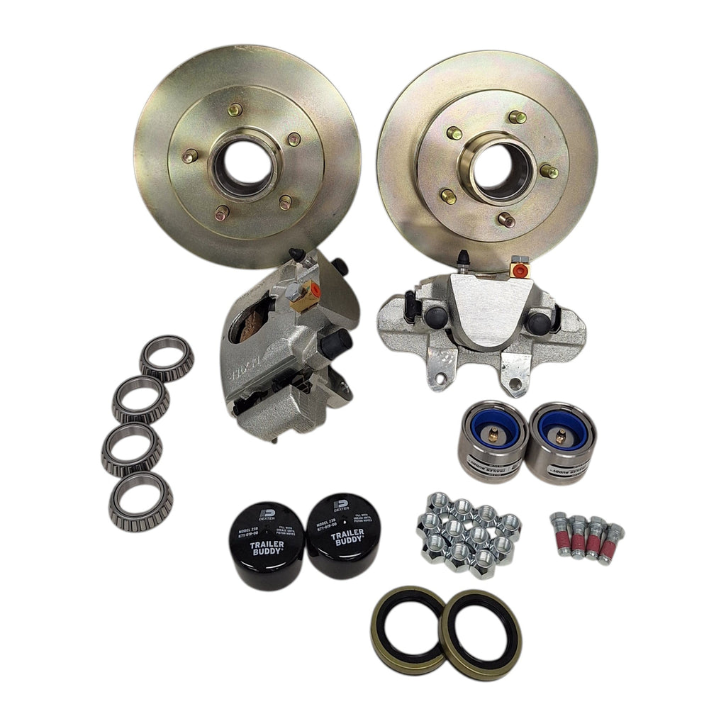UFP DB-35 10" Disc Brake Assembly Kit for Ranger Trailer 5 Lug, 1-3/8" Spindle (UFP10DGKRANGER)