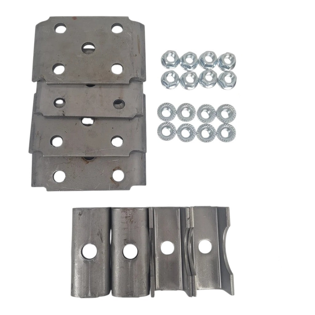Tandem Axle Spring Over-Under Conversion Kit — 3,500 lb Axles, 2.375" (UOCK-3500-2)