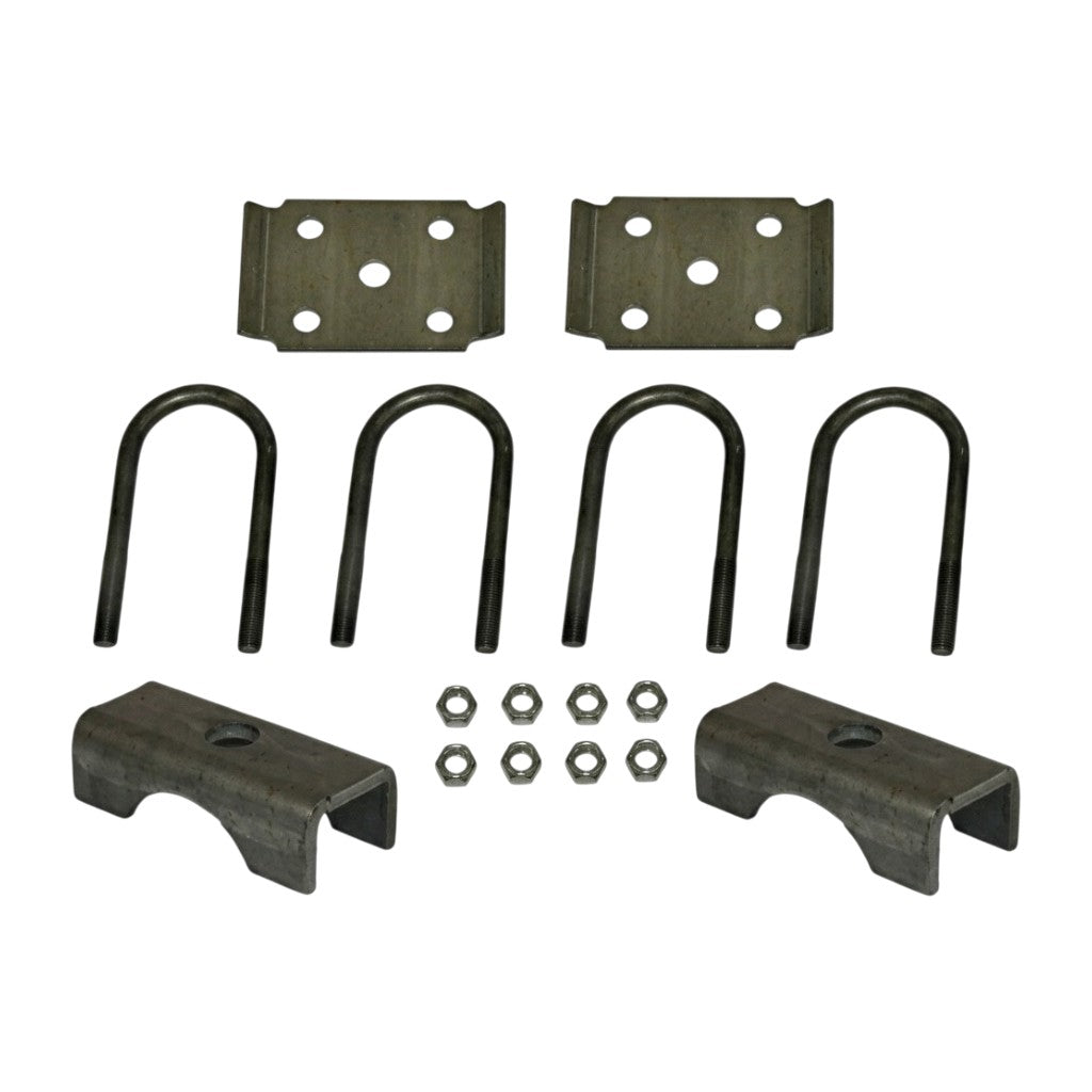 R & P Carriages Trailer Springs Over-Under Conversion Kit for 3500# Axles 2.375" (UOCK-3500)