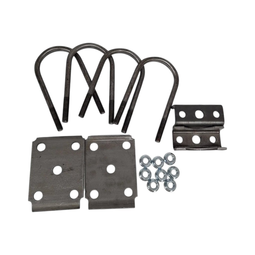 R & P Carriages Trailer Springs Over-Under Conversion Kit for 7000# Axles 3" (UOCK-7000)
