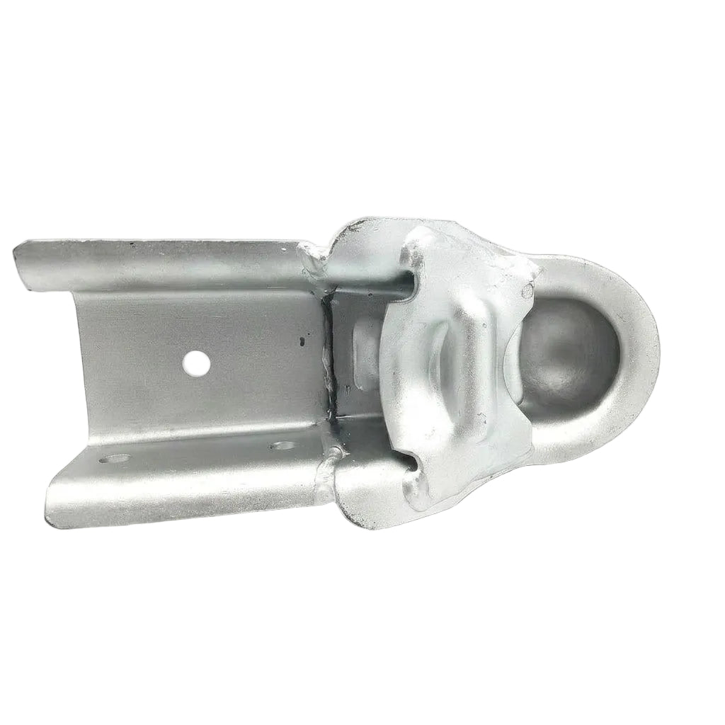 2-5/16" Ball Trailer Dacromet Coupler Hitch 8500# 3" Wide Tongue Bolt on Boat (WD-100109-DAC)