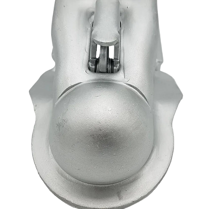 2-5/16" Ball Trailer Dacromet Coupler Hitch 8500# 3" Wide Tongue Bolt on Boat (WD-100109-DAC)
