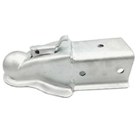 2-5/16" Ball Trailer Dacromet Coupler Hitch 8500# 3" Wide Tongue Bolt on Boat (WD-100109-DAC)