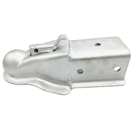 2-5/16" Ball Trailer Dacromet Coupler Hitch 8500# 3" Wide Tongue Bolt on Boat (WD-100109-DAC)