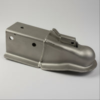 2-5/16" Ball Trailer Dacromet Coupler Hitch 8500# 3" Wide Tongue Bolt on Boat (WD-100109-DAC)