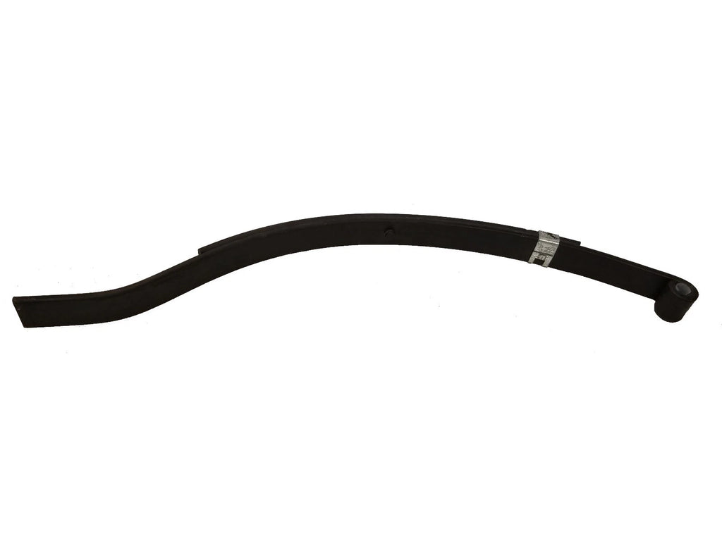 2-Leaf Slipper Flat Trailer Leaf Spring | 1,000 lb Capacity | 30.25" Long (WD-2)