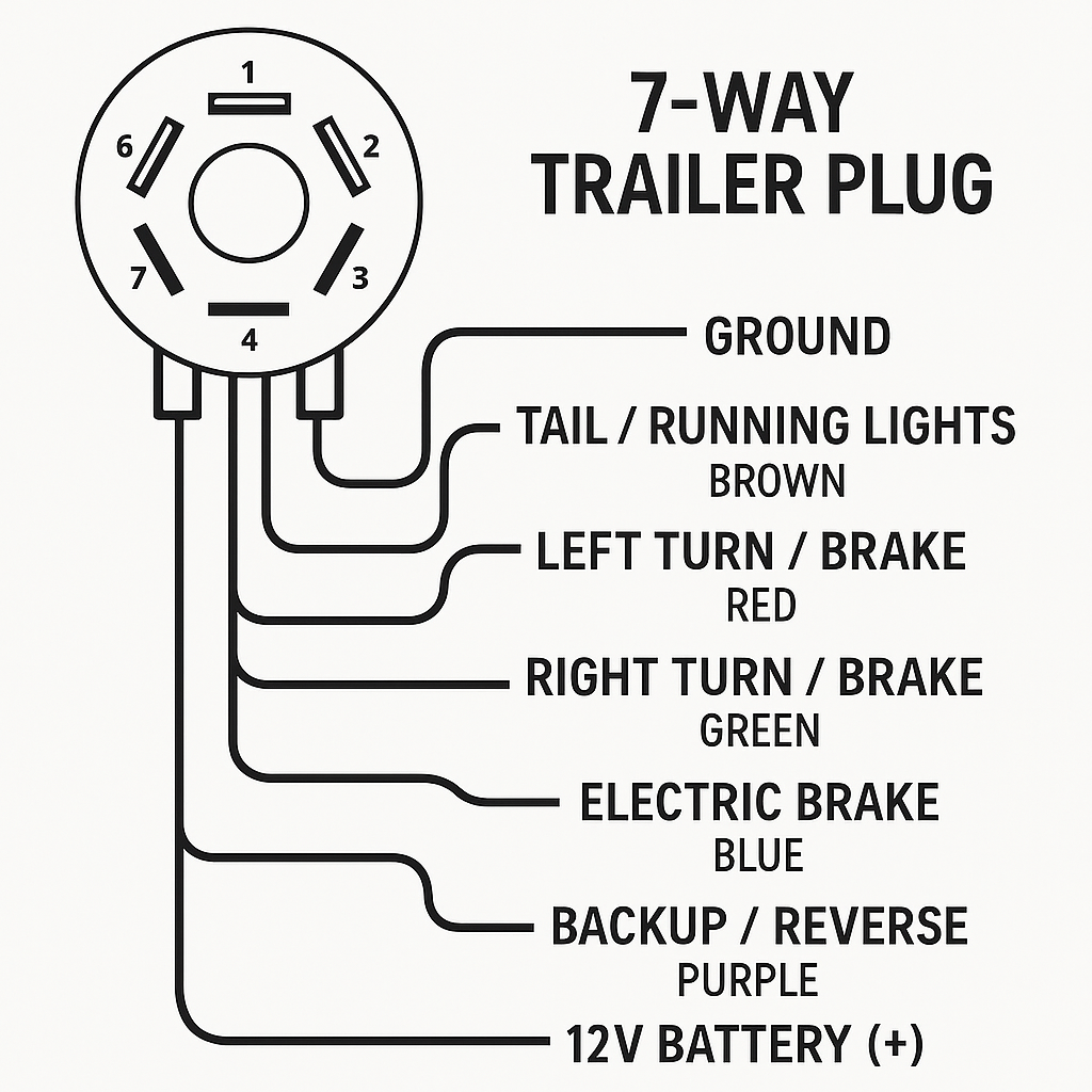 WIR-5000-KIT · Heavy-Duty 7-Way LED Rewire Kit