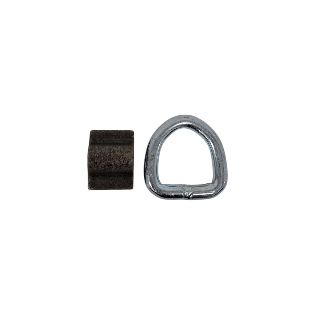 3/8 in Weld-On D-Ring Tie Down — 5,000 lb Rating (12-Pack)  (WR15-LOT12)