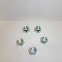 Five - 1/2" Hex Wheel Lug Nuts – 60° Coned Seat – 1/2" - 20 Thread, 13/16" Hex (X1023R-LOTOF5)