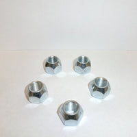 Five - 1/2" Hex Wheel Lug Nuts – 60° Coned Seat – 1/2" - 20 Thread, 13/16" Hex (X1023R-LOTOF5)