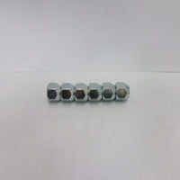 Six - 1/2" Hex Wheel Lug Nuts — 60° Coned Seat, 1/2"- 20 Thread, 13/16" Hex (X1023R-LOTOF6)