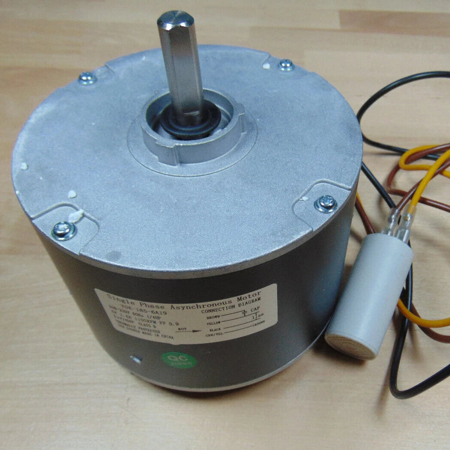 Single Phase PSC AC Motor – 1/4 HP, 208–230V, 1100 RPM (YDK-185-6A19)