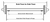 Lippert Trailer Axle 2000# Bare Beam 56.5" Hub Face 1.75" Tube Straight Short Spindle with U Bolts (2000-565-KIT)