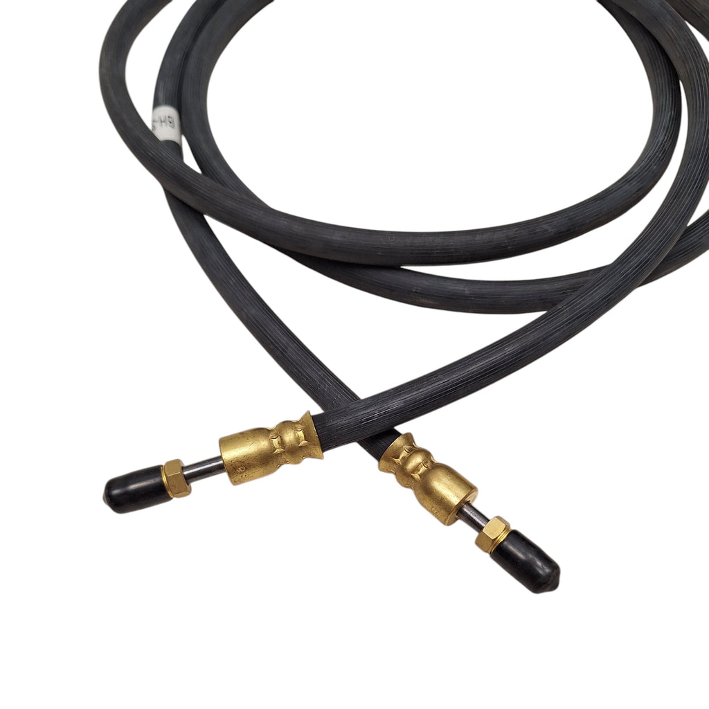 Hydraulic Brake Hose – 7 ft, 1/8" ID, 3/16" Male Inverted Flare, Kodiak (BH-3MFS-7)