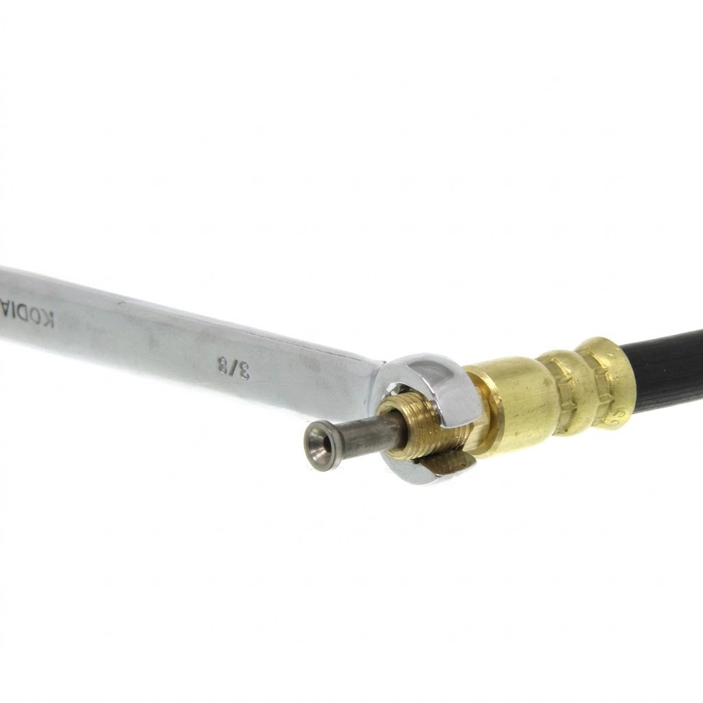 Hydraulic Brake Hose – 7 ft, 1/8" ID, 3/16" Male Inverted Flare, Kodiak (BH-3MFS-7)