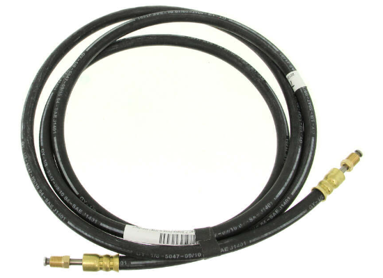 Hydraulic Brake Hose – 7 ft, 1/8" ID, 3/16" Male Inverted Flare, Kodiak (BH-3MFS-7)