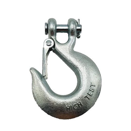 Brophy 3/8" Zinc Clevis Slip Hook with Latch for HL35 Safety Chain, Grade 43, 16,200 lb(CH05)