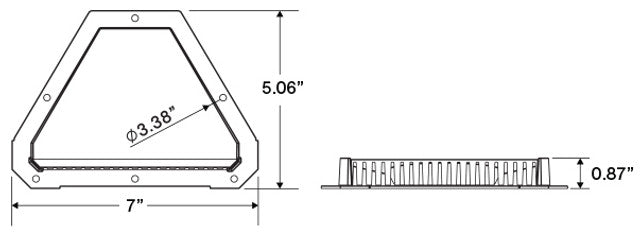 TecNiq Interior Round Black Flow Through Vent W/Exterior Black Flow Through Vent Trailer Horse Camper Toy Hauler (J00-0B00-KIT)