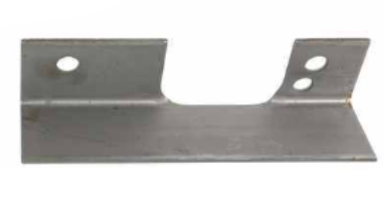 Side Mount Bracket Hanger #10 Torflex 3500# STEEL Left Hand Bracket (003-176-00)