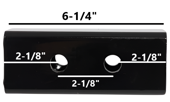 2.5" to 2" Locking Ball Mount & Adjustable Locking Ball Mount Adapter Tube for Fastway & Diversi-Tech (DT-ADP25)