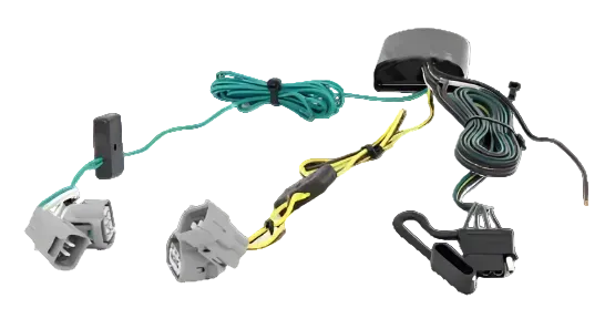 Jeep Cherokee T Connector Vehicle End 4-Pole Flat Trailer  Truck Rv Camper (118605)