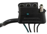 Jeep Cherokee T Connector Vehicle End 4-Pole Flat Trailer  Truck Rv Camper (118605)