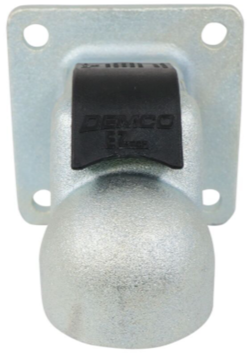 Demco Trailer Coupler - Cast - Flat Plate Mount EZ Latch (DM89FR)