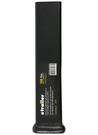 Hitch Reducer and Extender 2-1/2" to 2" Trailer Hitch 7" Long Truck Trailer RV (E53YR)