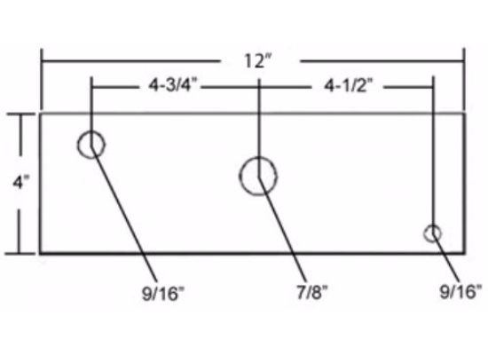 Tandem Trailer Suspension Rebuilt Kit Slipper Springs 12 Long Equalizer Wet Bolts Bronze bushings bolts (EQ-12-REBUILD-WB-KIT)