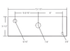 Pair of Equalizers for 2" Wide Slipper Spring 13" Long 7/8" Center Hole W/Nuts & Bolts (EQ-13-REBUILD-KIT)