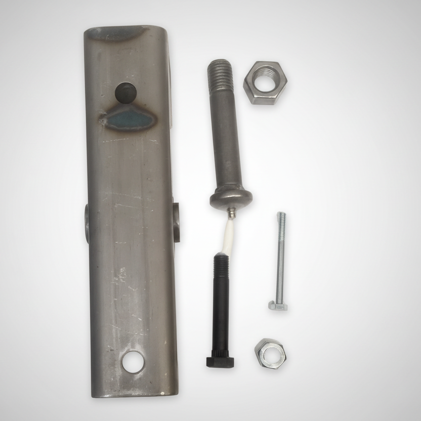 Equalizer for 2" Wide Slipper Springs 12" Long 7/8" Center Hole W/ Nuts & Bolts (EQ-12-LN-KIT)