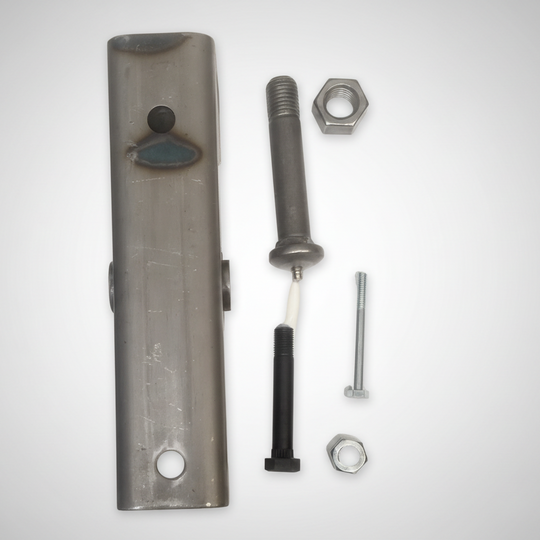 Equalizer for 2" Wide Slipper Springs 12" Long 7/8" Center Hole W/ Nuts & Bolts (EQ-12-LN-KIT)