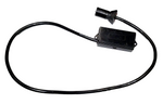 7 Way Plug with Inline Teste Pre-Wired Trailer BLACK Cord Junction Box 5 Ft Wiring Cable Towing (HOPKINS-JB-5FT)